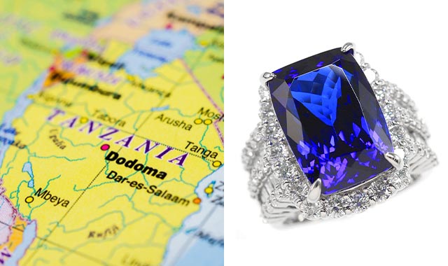 タンザナイトの発見とティファニーの登場