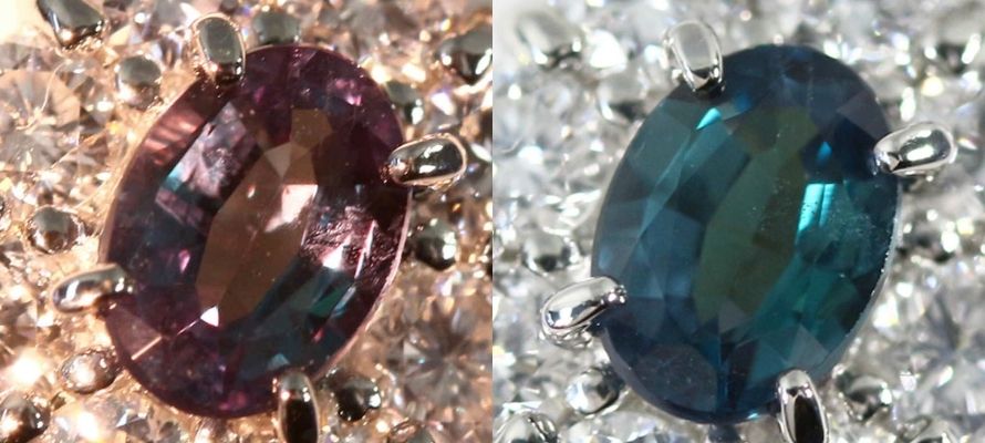 3色に変わる　アレキサンドライト【鑑別済】人工宝石❤️魔法みたいに一瞬で変色 3色に変わる アレキサンドライト【鑑別済】人工宝石❤️魔法みたいに