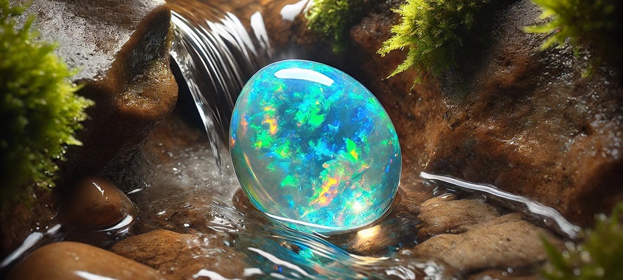 オパールセット 20ct ☆遊色良し 【欠けあり】 2.33ct天然オパール【ハート 両面遊色】 ライトニングリッジ