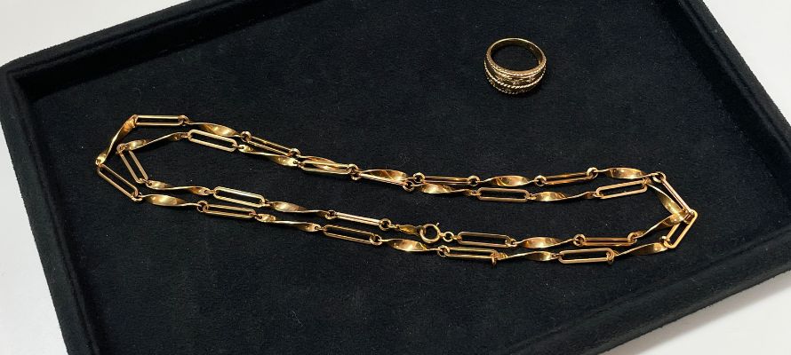 変色した18金は元に戻る？赤茶や黒ずみを落とす方法 | 金・プラチナの